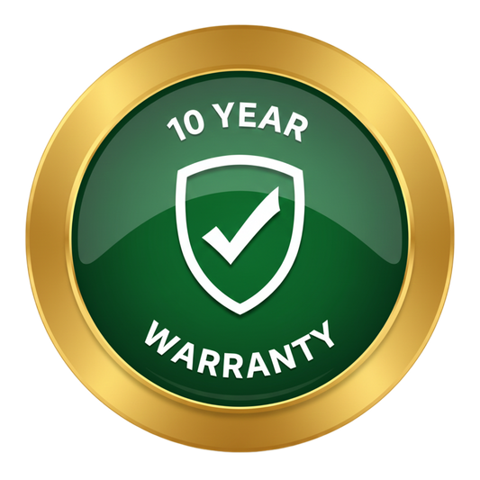 10 Year Warranty